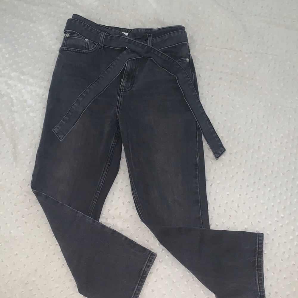 Topshop black denim jeans